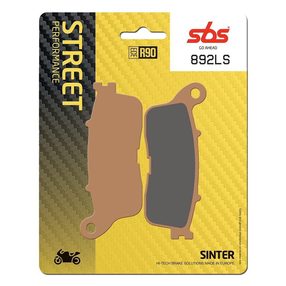 SBS SINTERED BRAKE PADS REAR ROAD