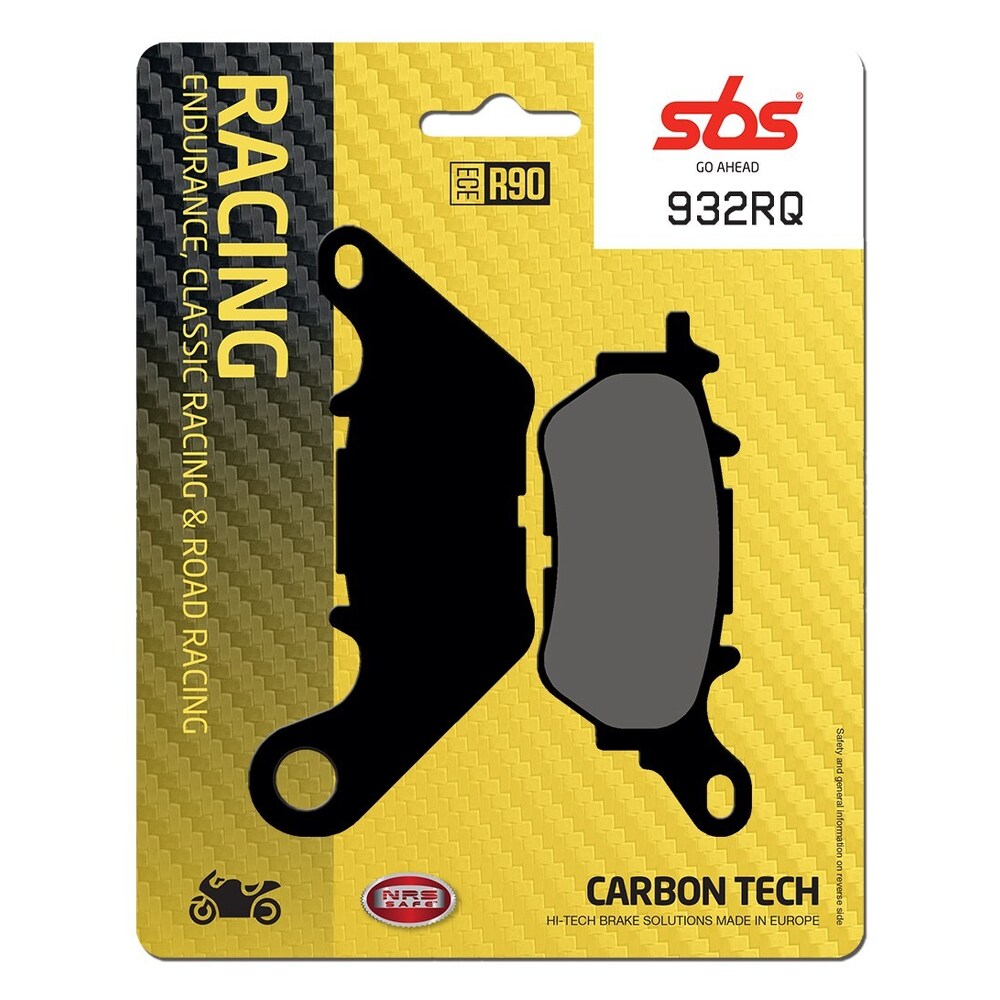SBS FRICTION - Carbon Tech Racing Rear Brake Pads (SBS 230)