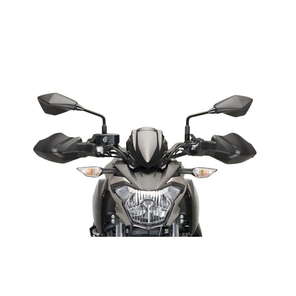 Puig Hand Guards for Kawasaki Z650 2017-Onwards (Matt Black)