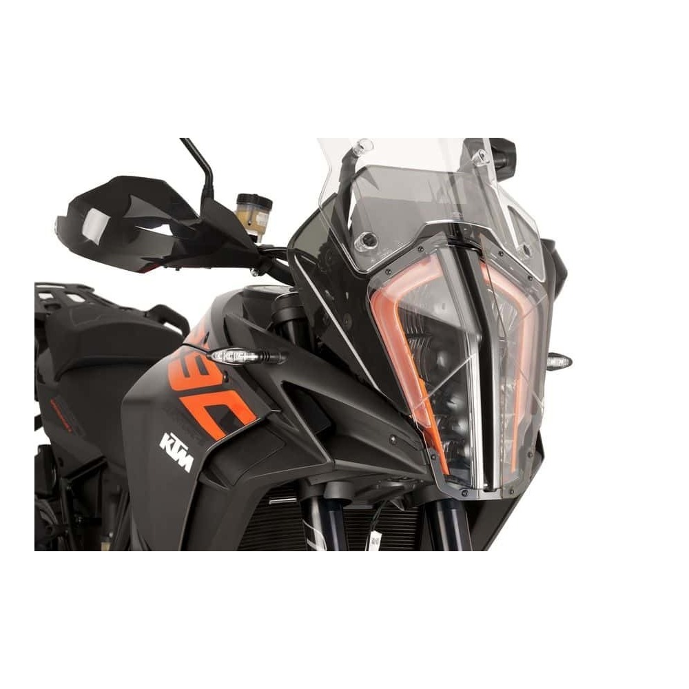 Puig Headlight Protector Compatible With KTM 1290 Super Adventure R/S 2017-2020 (Clear)