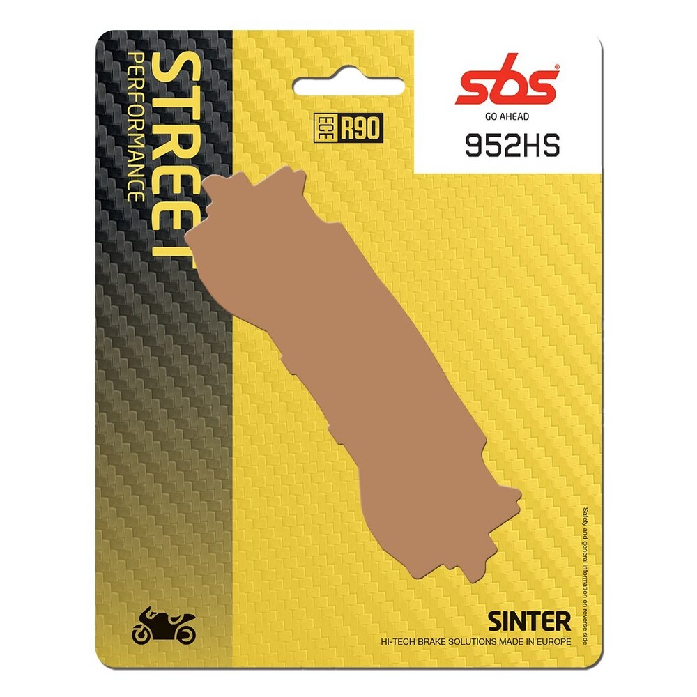 SBS FRICTION - Sinter Front Brake Pads