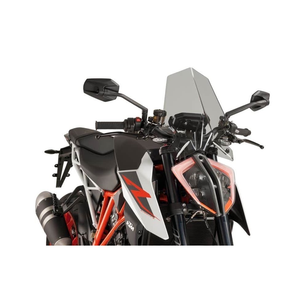Puig New Generation Touring Screen Compatible With KTM 1290 SuperDuke R 2017 - 2019 (Light Smoke)