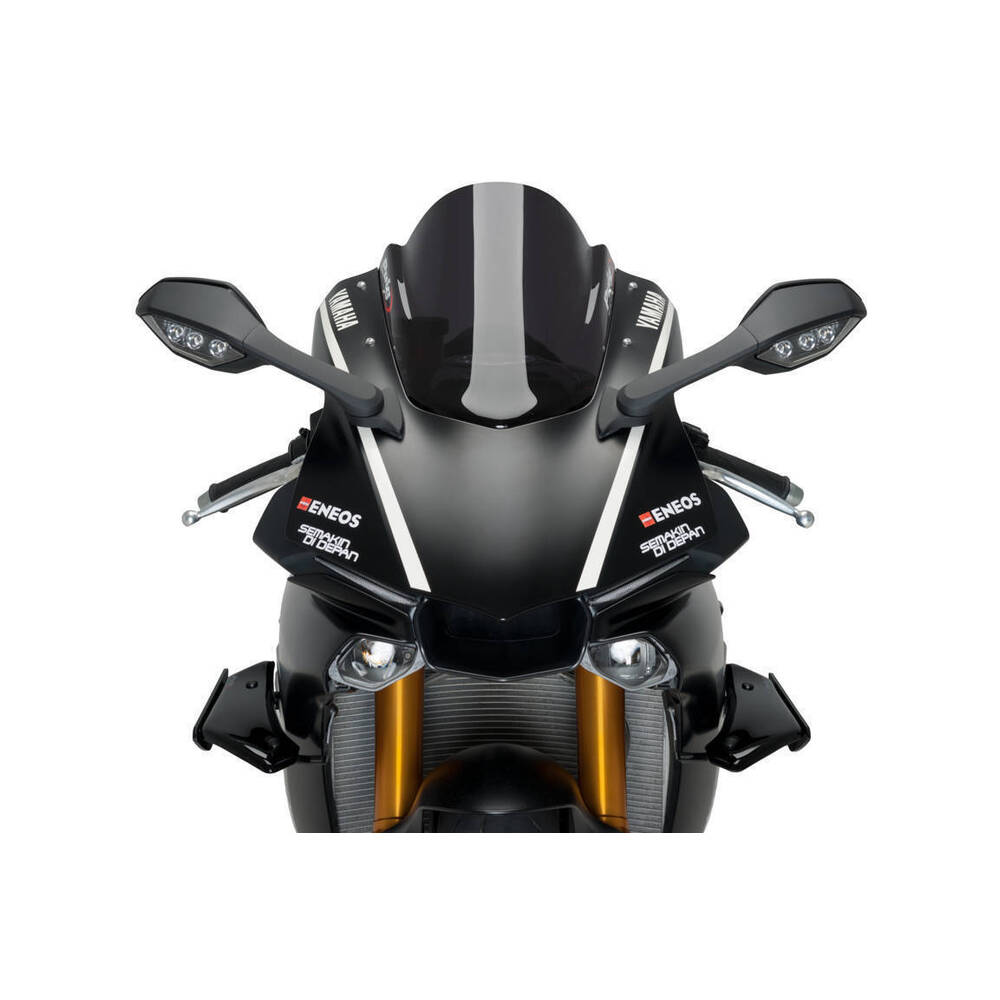 Puig Sport Spoiler Compatible With Yamaha YZF-R1/M 2015 - 2019 (Black)