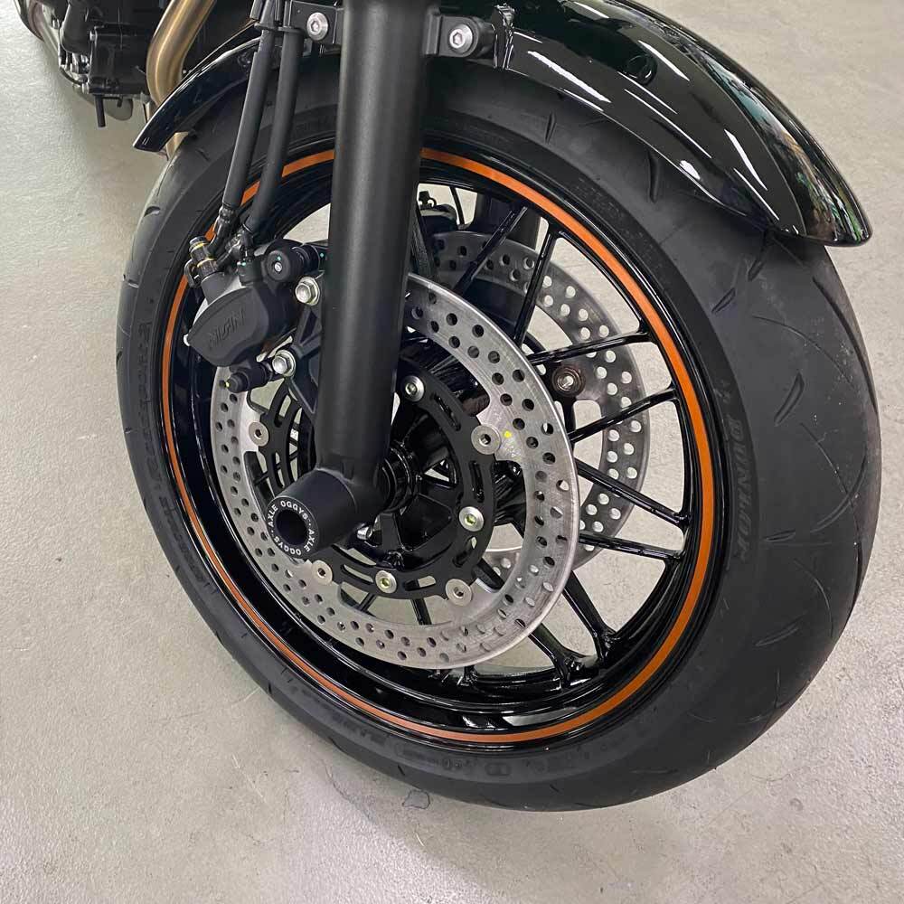 AXLE OGGYS FRONT NINJA 650, Z 650 17-24 & Z 650 RS 22-24