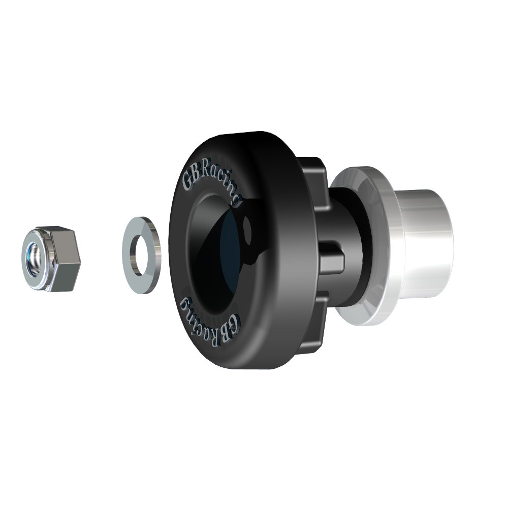 GBRacing Front Spindle Protector LHS for Triumph Daytona 675  Street Triple / R