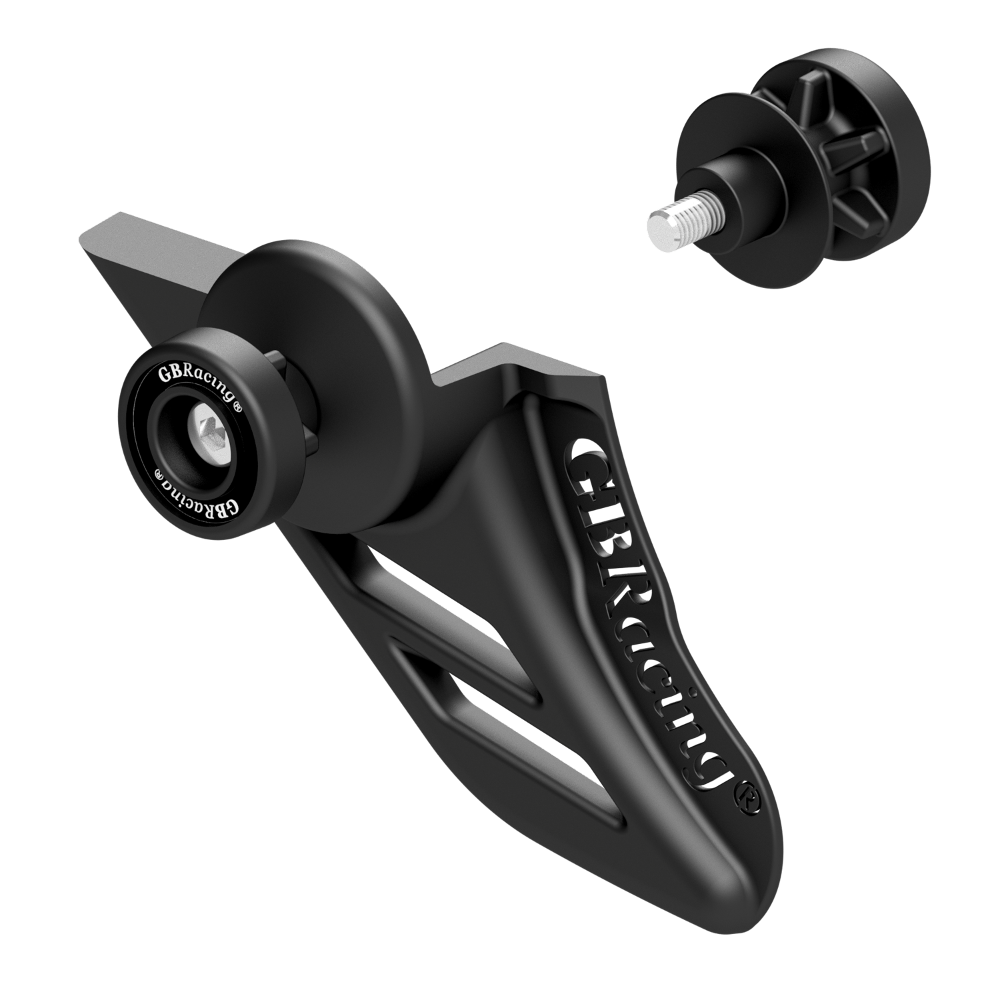 GBRacing Lower Chain Guard 8mm Paddock Stand Bobbin Assembly