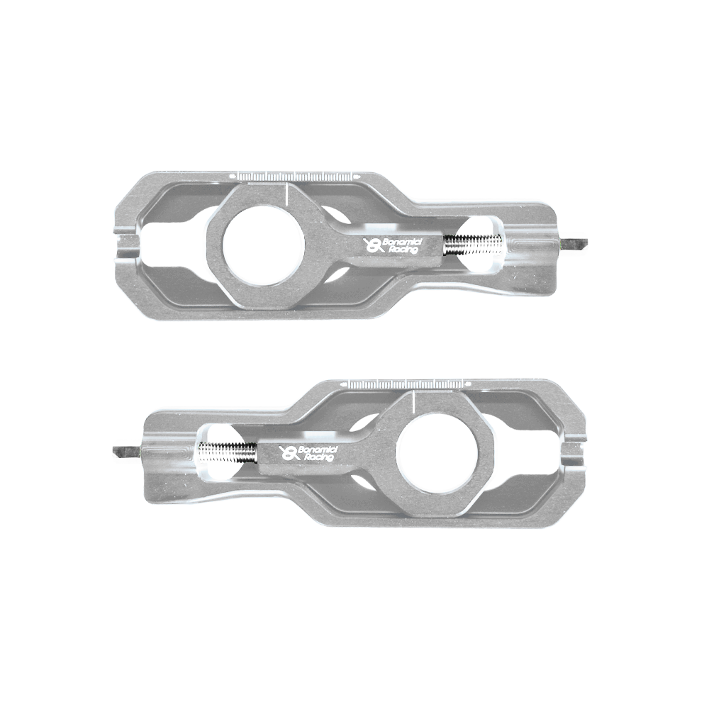 Bonamici Racing Chain Adjuster For BMW S1000RR (2008-2018) [Colour: Silver]