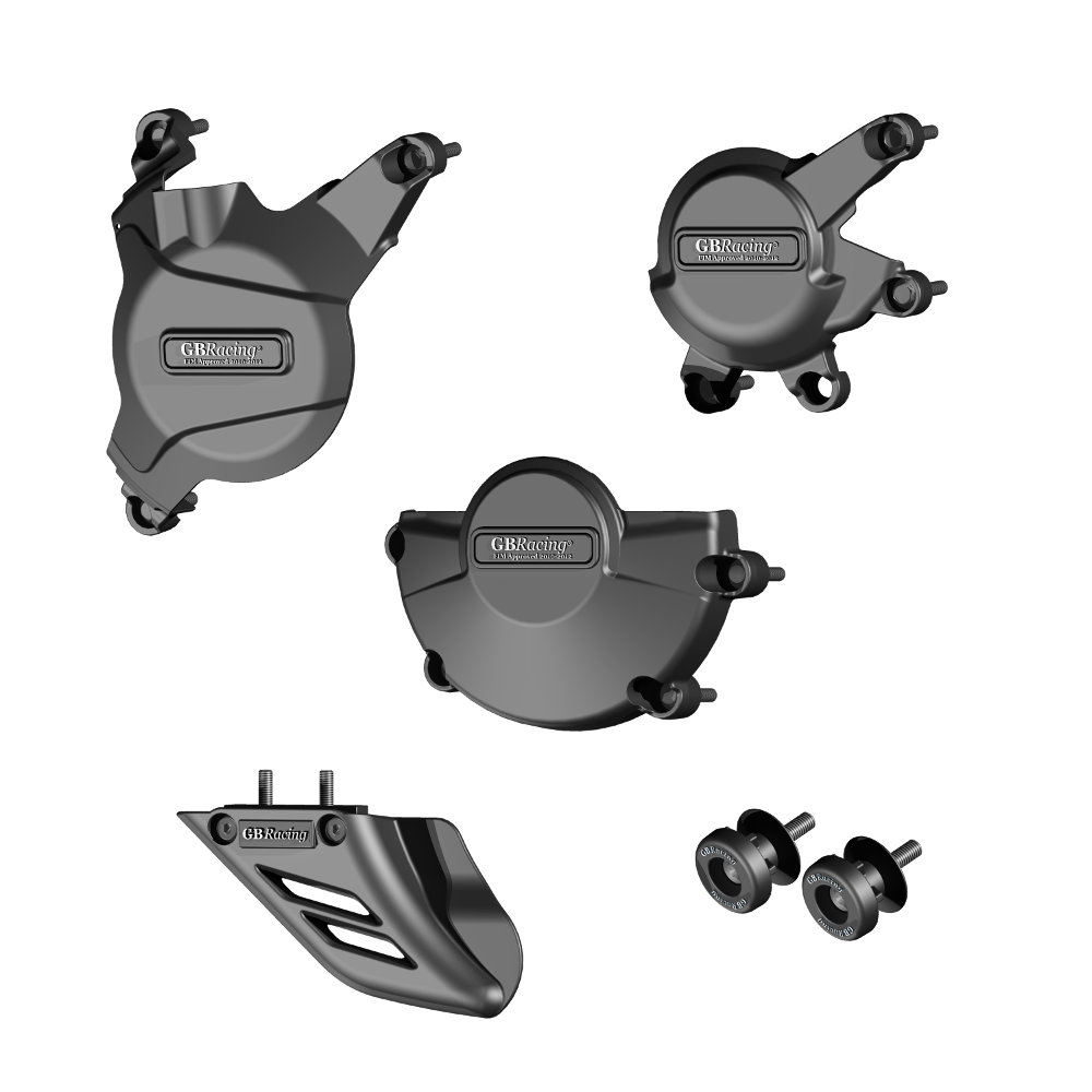 GBRacing Engine Cover Crash Protection Bundle for Honda CBR600RR