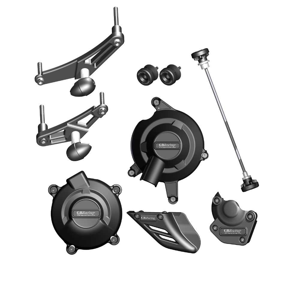 GBRacing Crash Protection Set (Street) for Triumph Daytona 675 Street Triple / R
