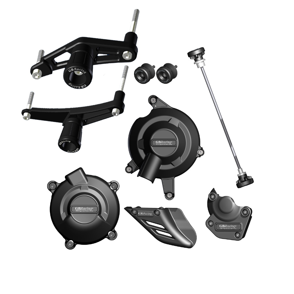 GBRacing Crash Protection Set for Triumph Daytona 675 Street Triple / R