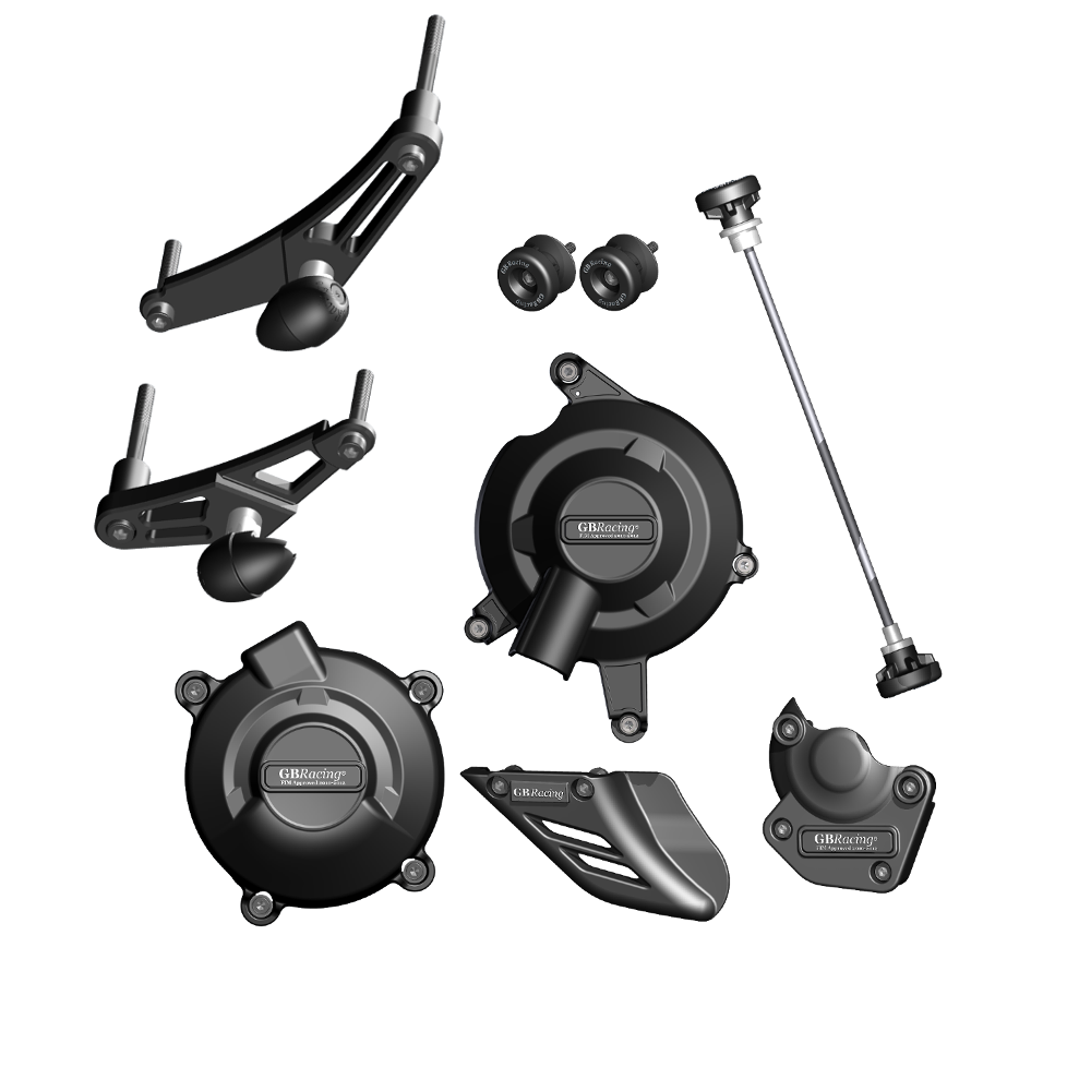 GBRacing Crash Protection Set (Race) for Triumph Daytona 675 Street Triple / R