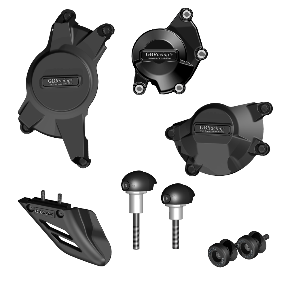 GBRacing Crash Protection Bundle (Race) for Suzuki GSX-R 1000