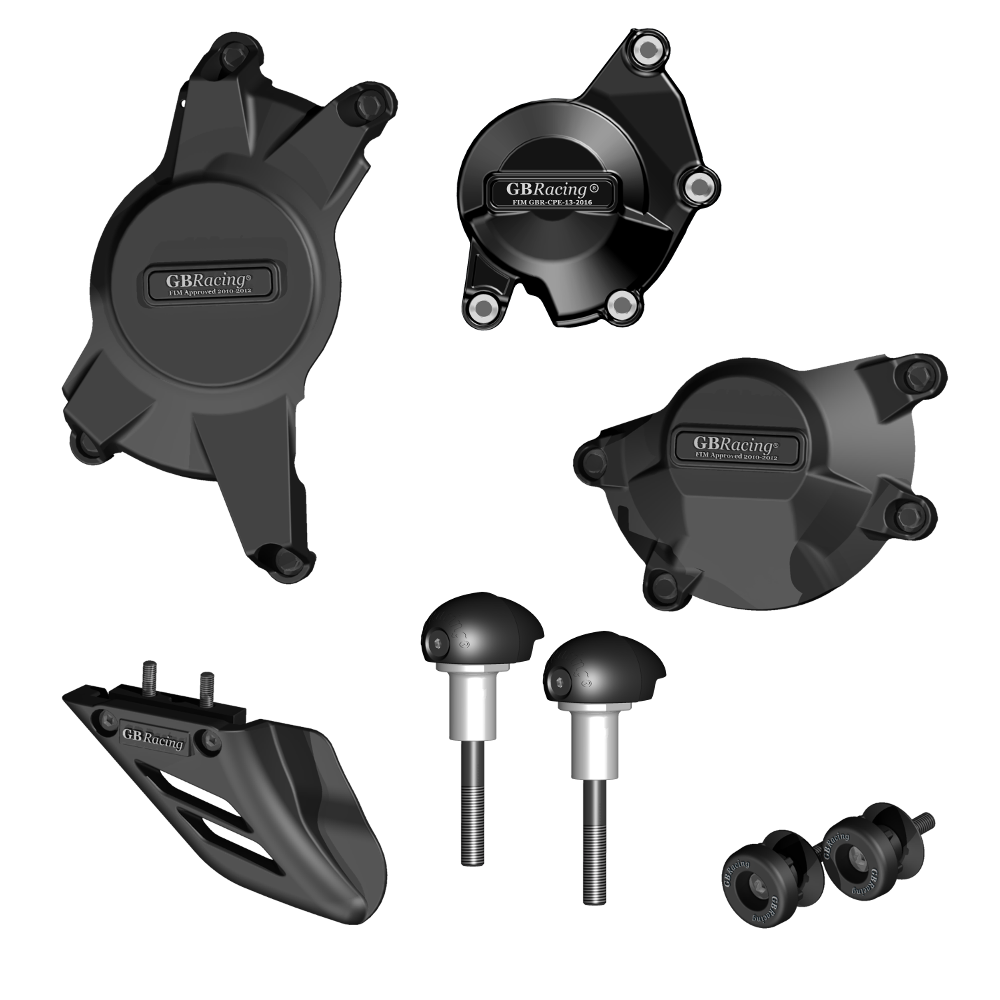 GBRacing Crash Protection Bundle (Street) for Suzuki GSX-R 1000