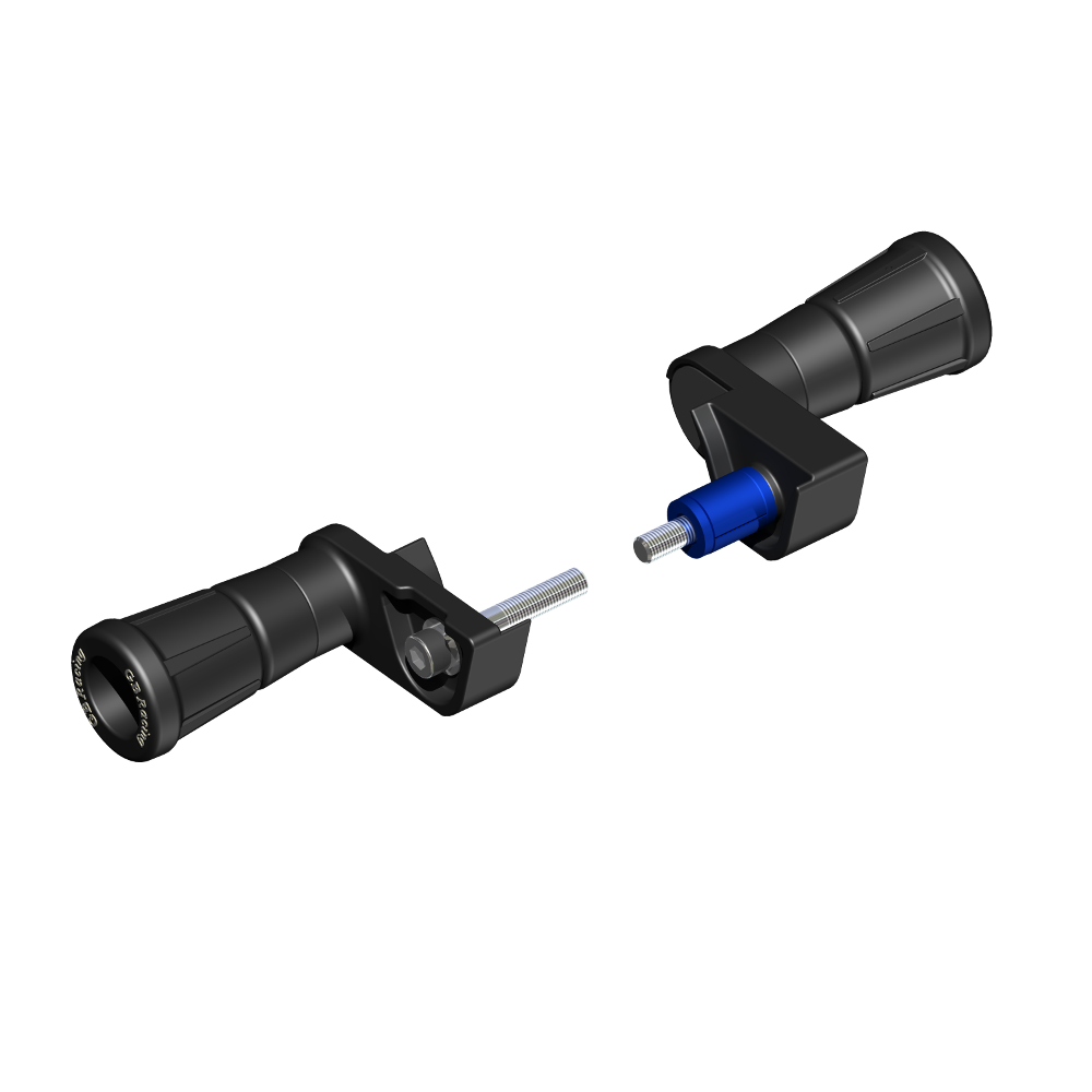 GBRacing Frame Sliders / Crash Protectors for Yamaha YZF-R1 2007 - 2008