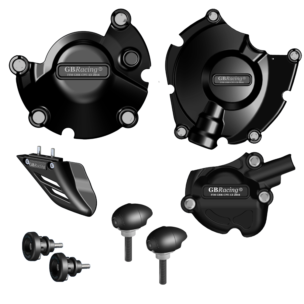 GBRacing Crash Protection Bundle (Race) for Yamaha YZF-R1