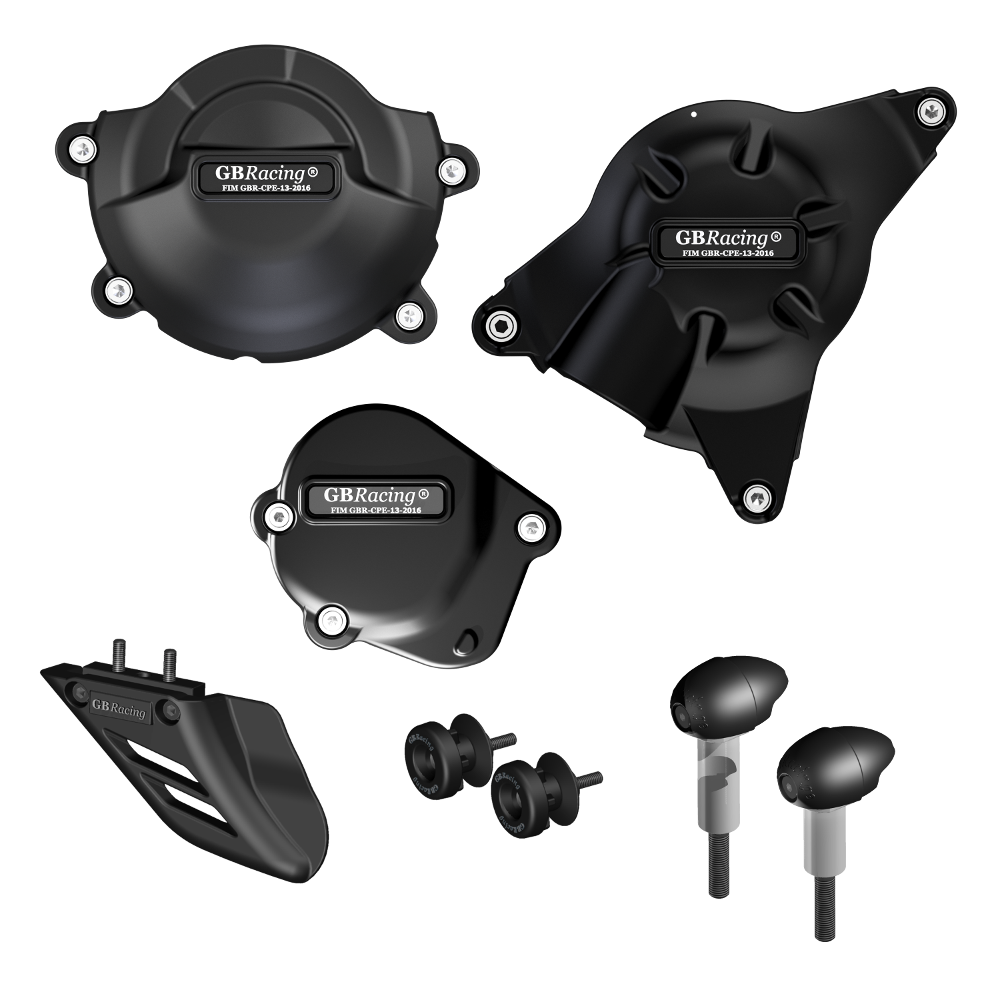 GBRacing Crash Protection Bundle (Street) for Yamaha YZF-R6