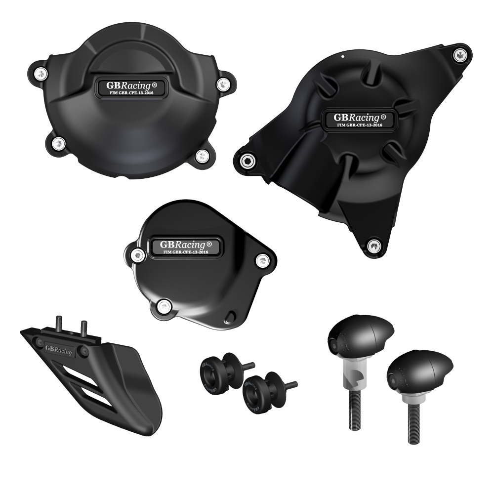GBRacing Crash Protection Bundle (Race) for Yamaha YZF-R6