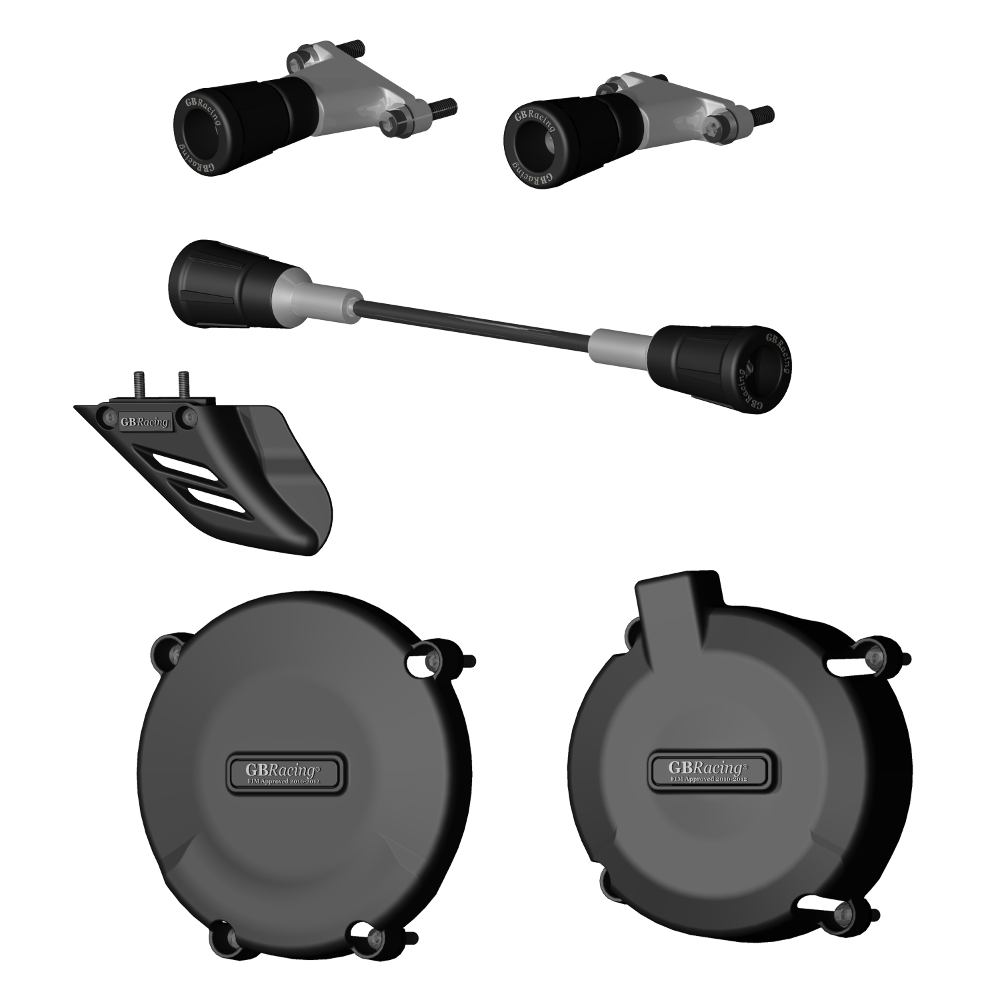 GBRacing Crash Protection Bundle for KTM 990 Super Duke / R 2005 - 2013