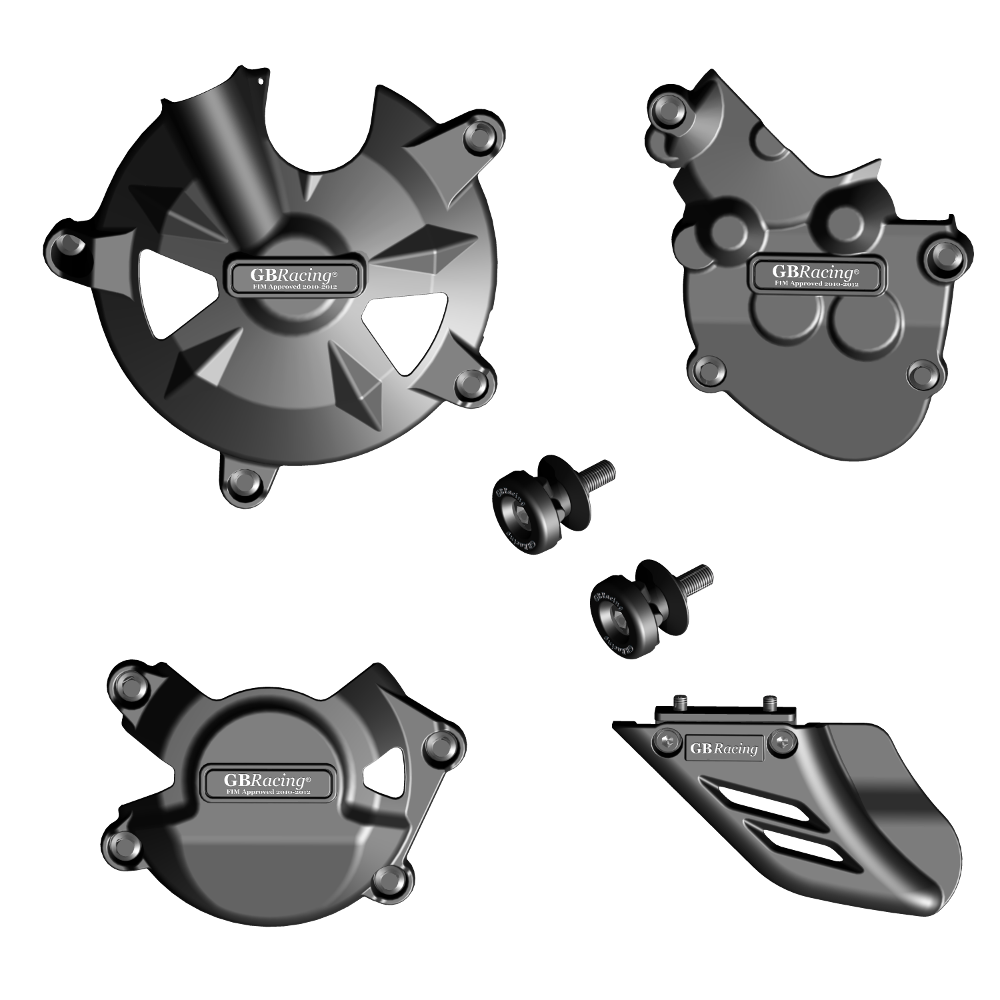 GBRacing Crash Protection Bundle for Kawasaki ZX-10R 2008 - 2010