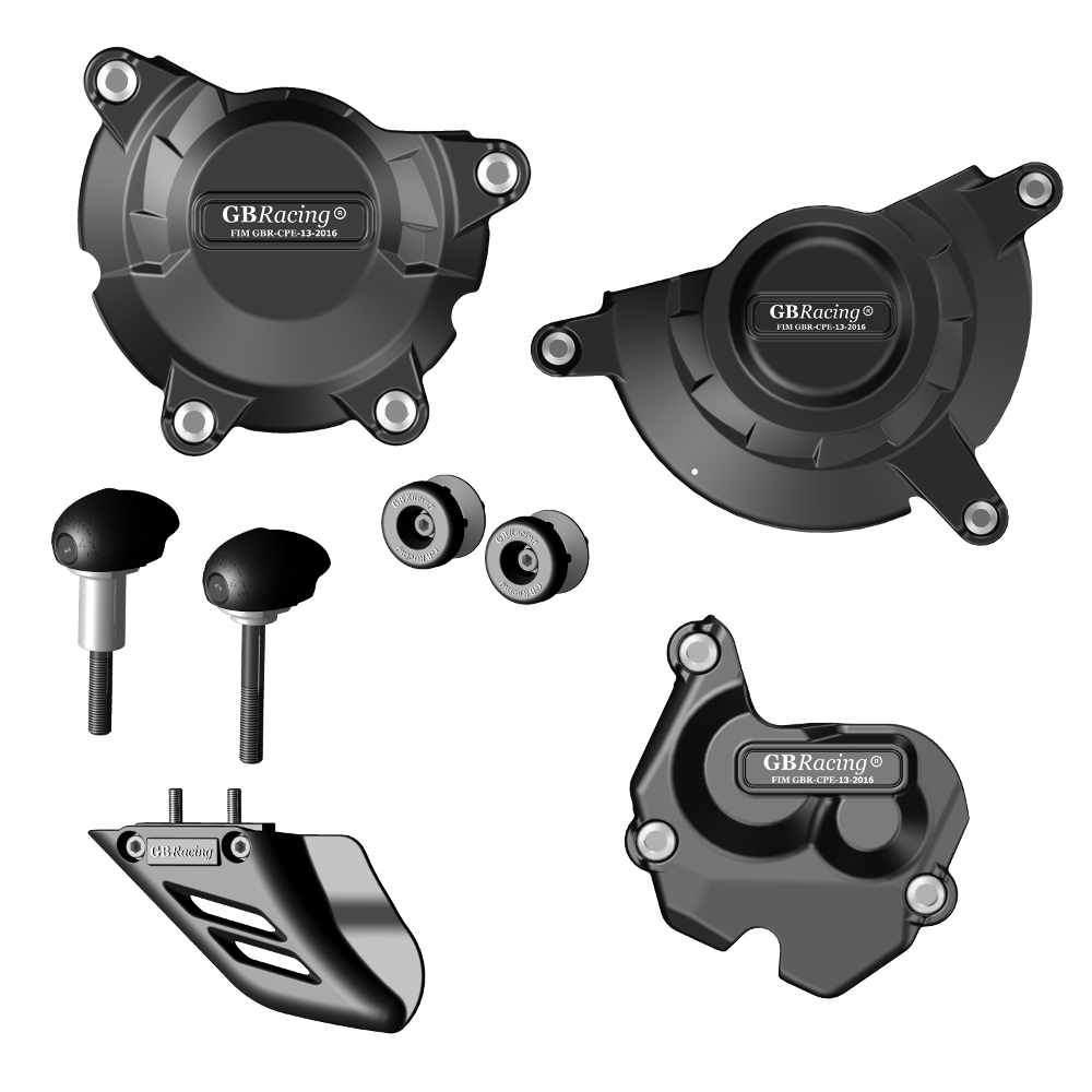 GBRacing Crash Protection Bundle (Race) for Kawasaki Ninja ZX-10R