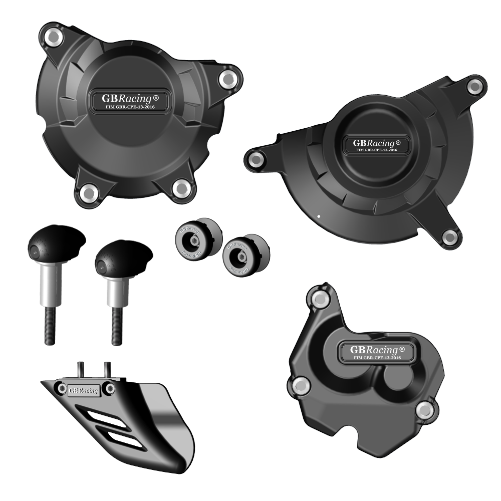 GBRacing Crash Protection Bundle (Street) for Kawasaki Ninja ZX-10R