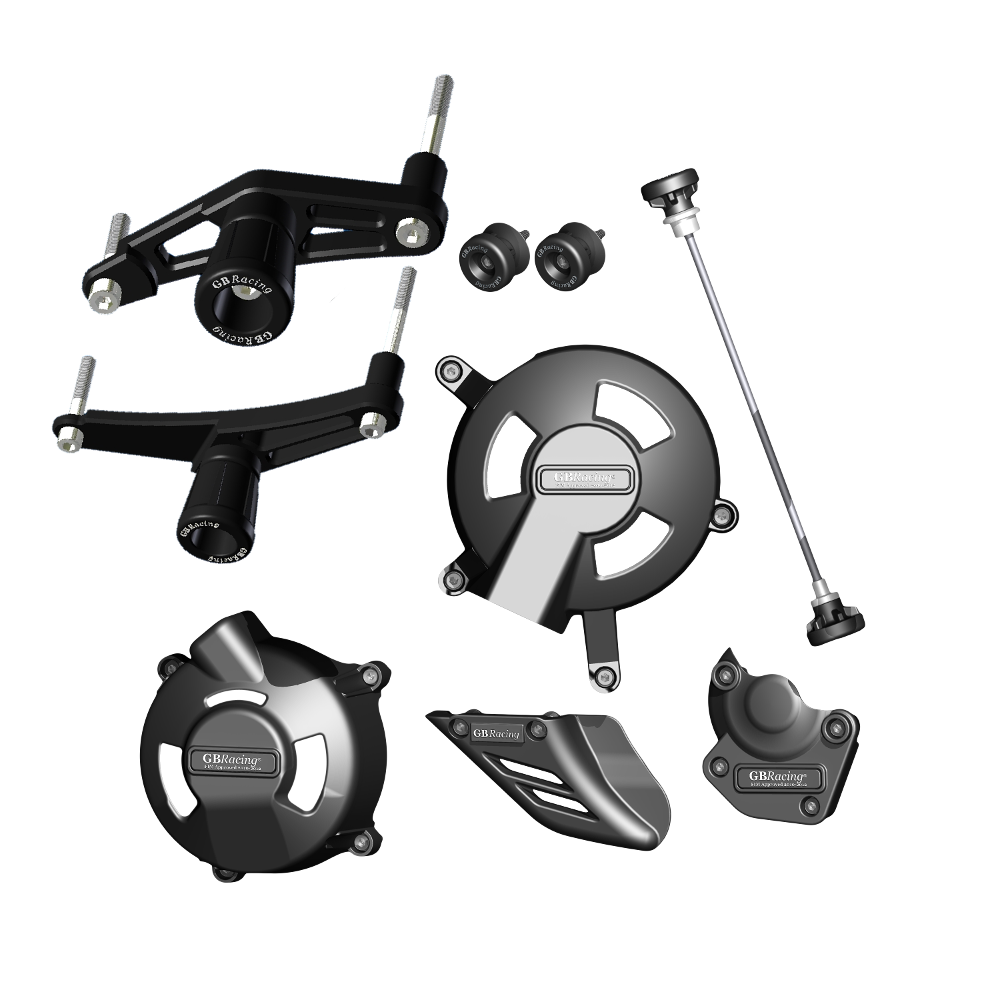 GBRacing Crash Protection Set (8mm) Triumph Daytona 675 Street Triple / R