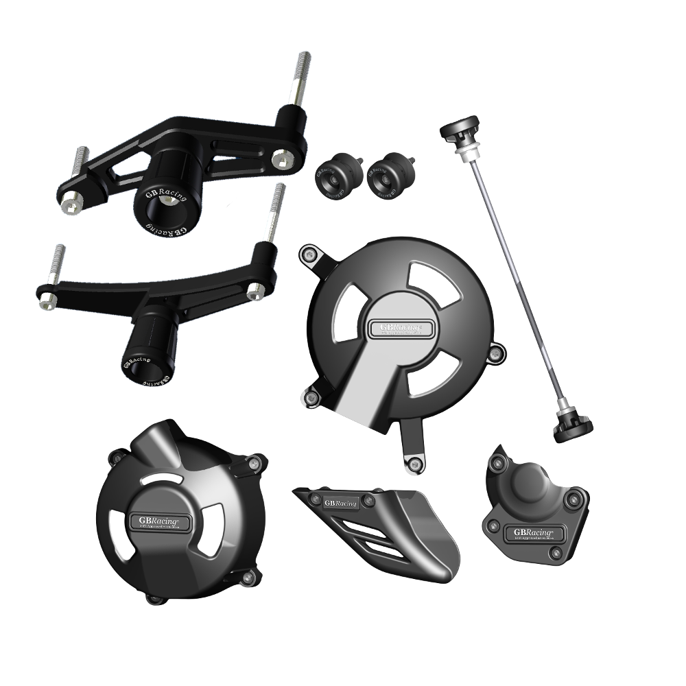GBRacing Crash Protection Set (6mm) Triumph Daytona 675 Street Triple / R
