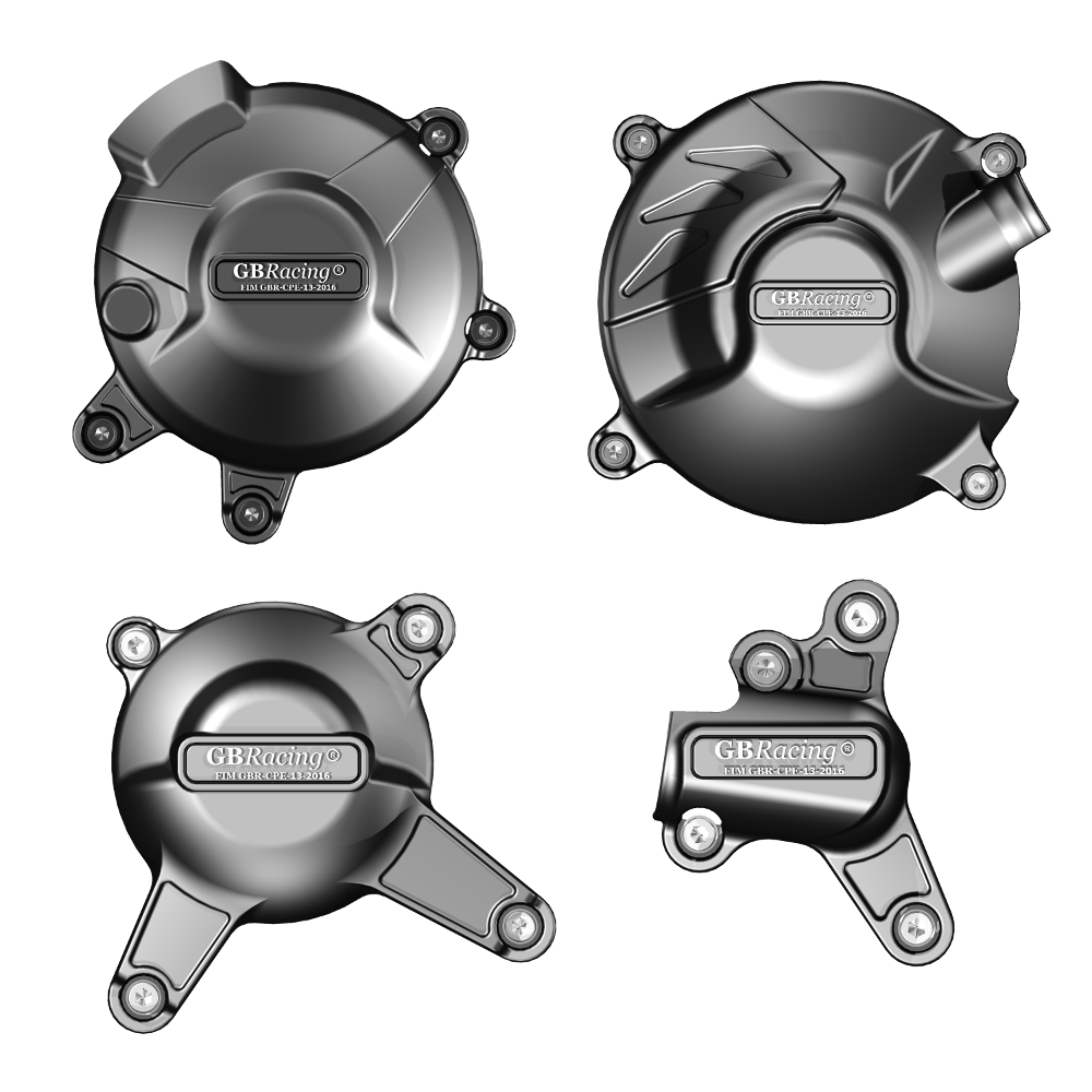 GBRacing Engine Case Cover Set for Yamaha MT-09 XSR900 FZ-09 Tracer