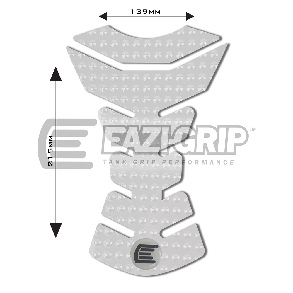 Eazi-Grip EVO Centre Tank Pad D 139mm x 215mm  clear