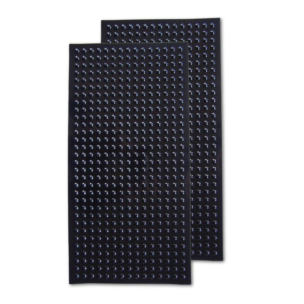 Eazi-Grip EVO Tank Grips (DIY cut to shape) 2 x Universal Sheets  black