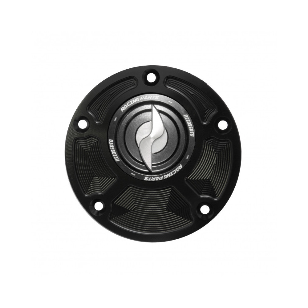 Accossato Fuel Cap Quick Action for Ducati 848 1098 1198 ST SS Monster silver