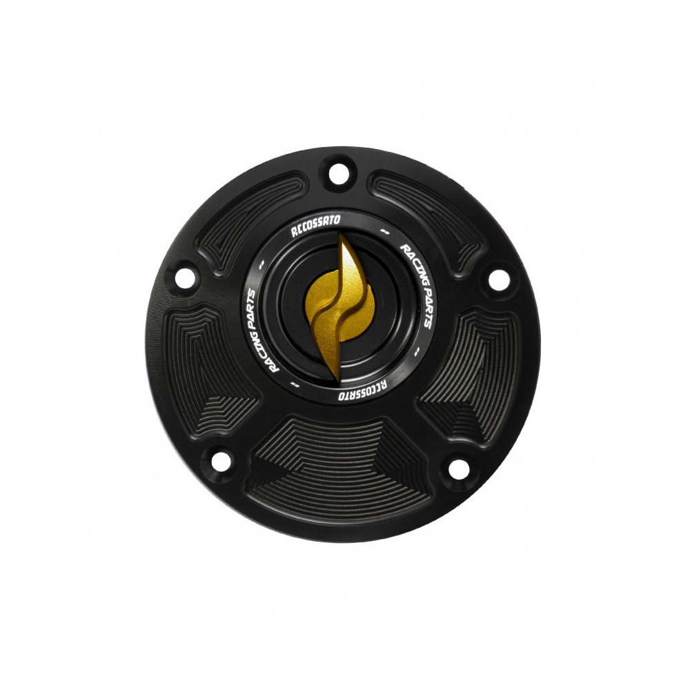 Accossato Fuel Cap Quick Action for Ducati 848 1098 1198 ST SS Monster gold