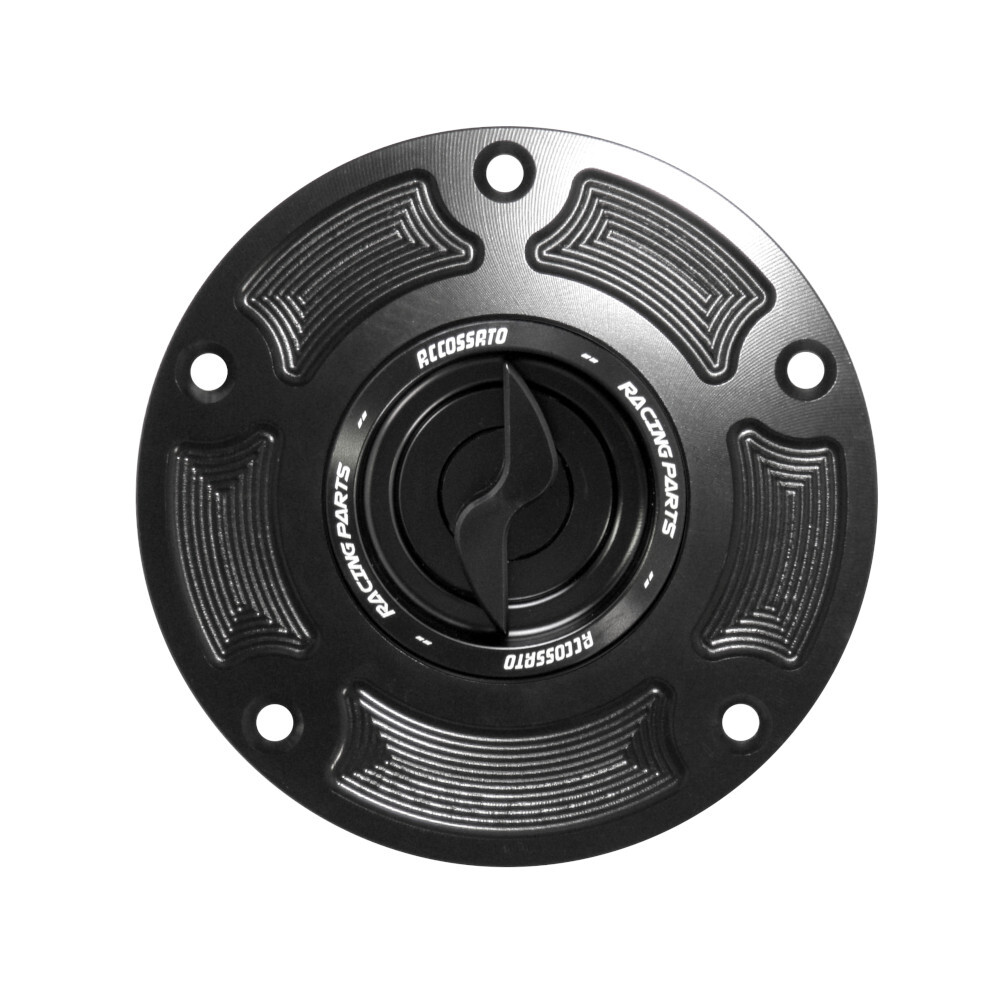 Accossato Fuel Cap Quick Action for Ducati Panigale Monster black