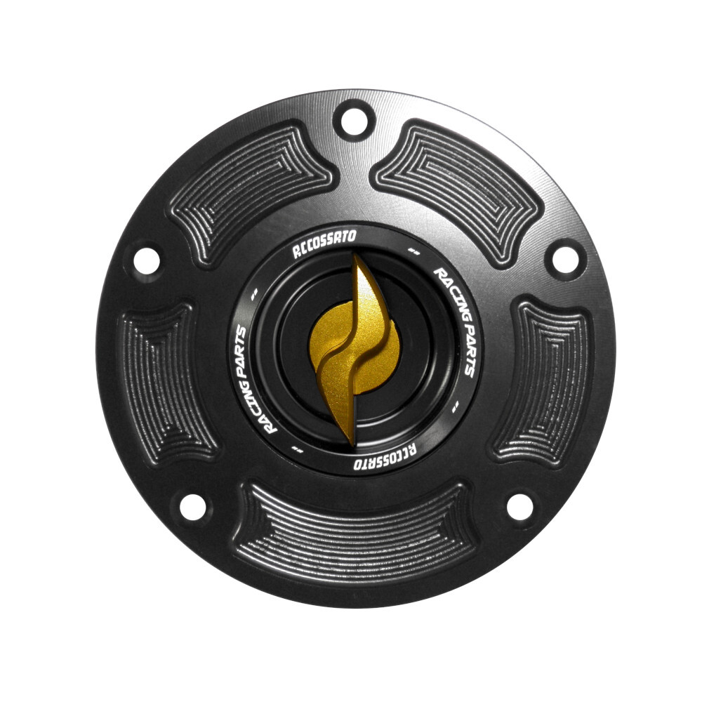 Accossato Fuel Cap Quick Action for Ducati Panigale Monster gold