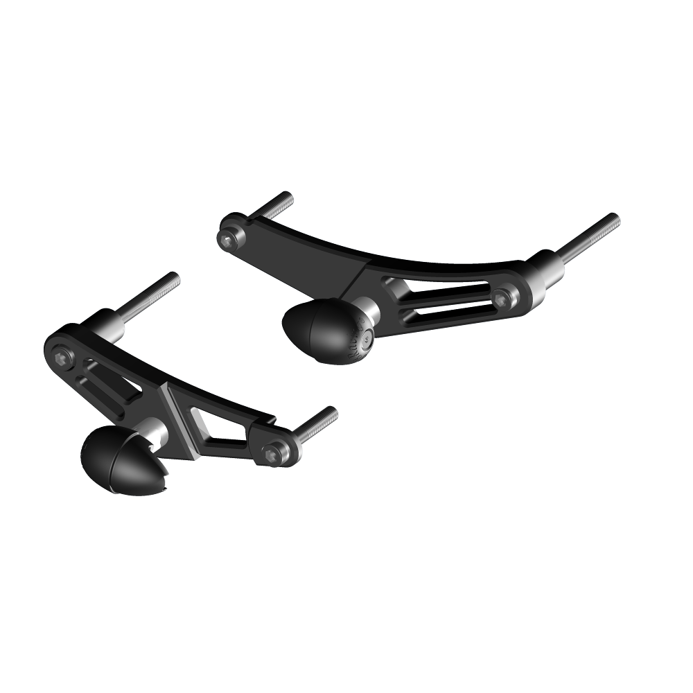 GBRacing Frame Sliders (Race) for Triumph Daytona 675 Street Triple