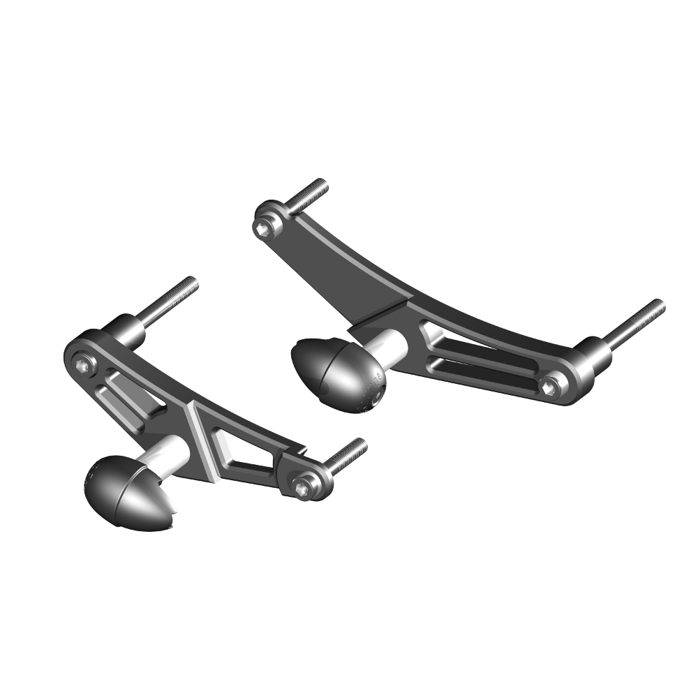 GBRacing Frame Sliders (Street) for Triumph Daytona 675 Street Triple