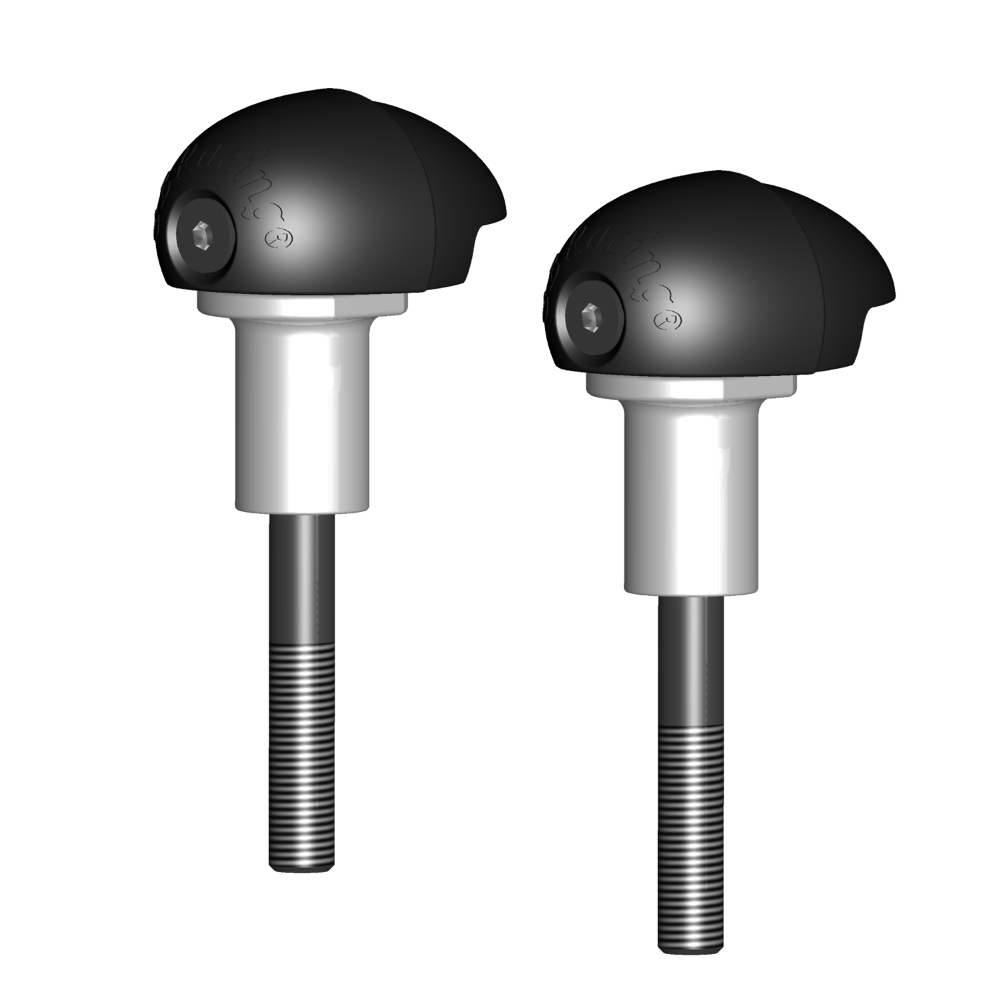 GBRacing Bullet Frame Sliders (Street) for Suzuki GSX-R 1000 K9 - L6