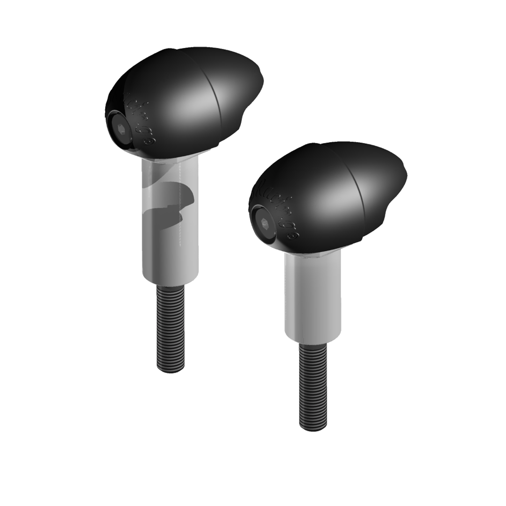 GBRacing Bullet Frame Sliders / Crash Knobs (Street) for Yamaha YZF-R6