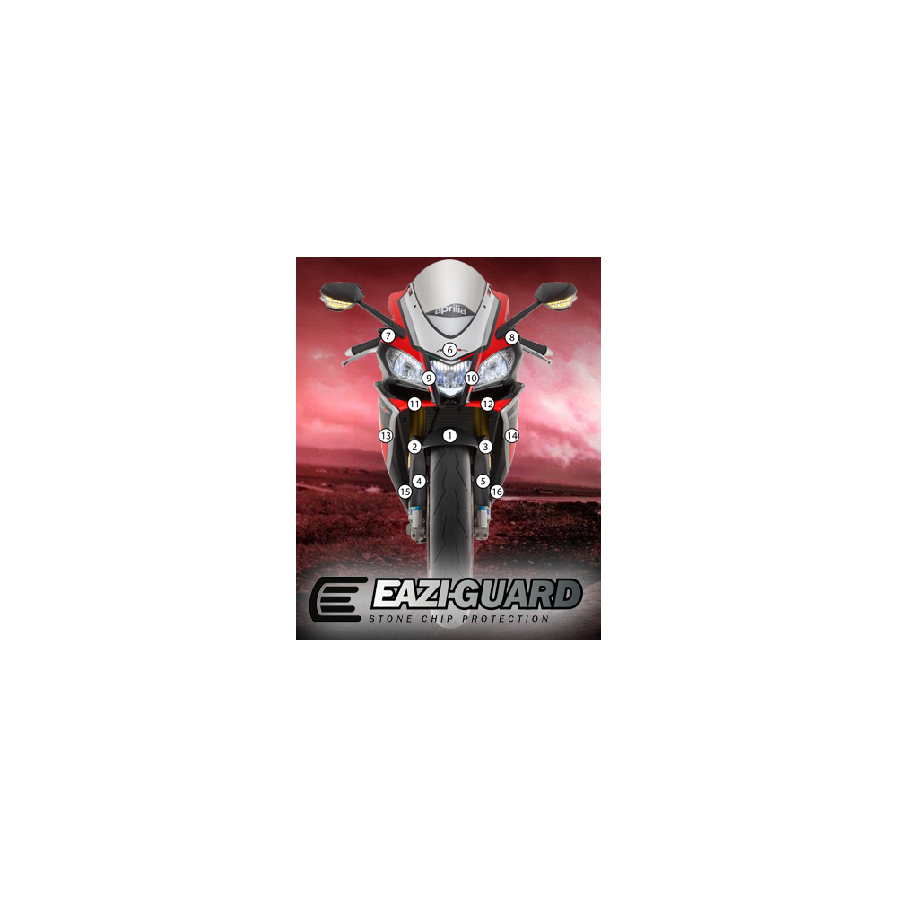 Eazi-Guard Paint Protection Film for Aprilia RSV4 2015 - 2017  gloss