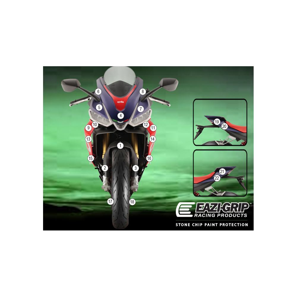 Eazi-Guard Paint Protection Film for Aprilia RS660  matte