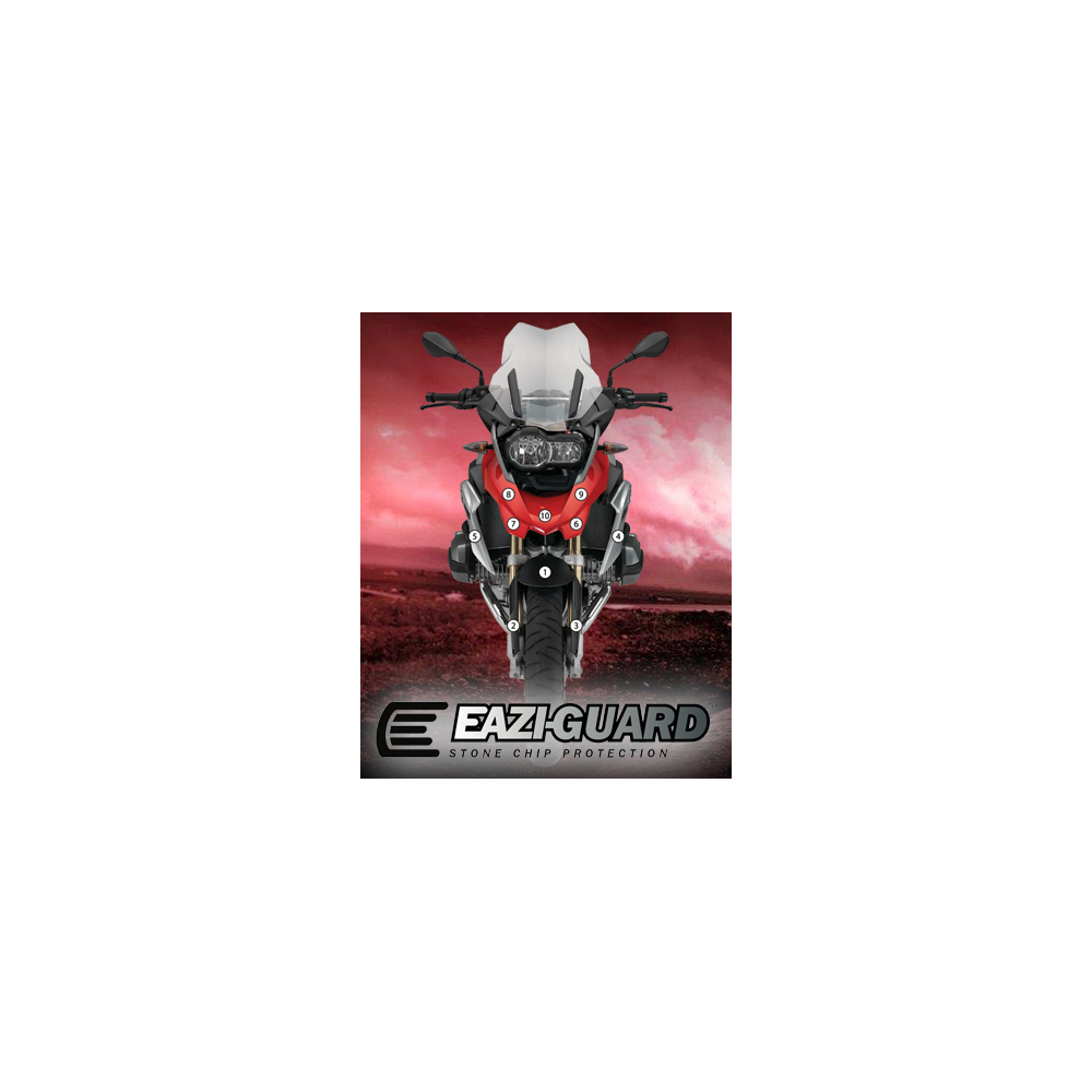 Eazi-Guard Paint Protection Film for BMW R1200GS 2014 - 2016  gloss