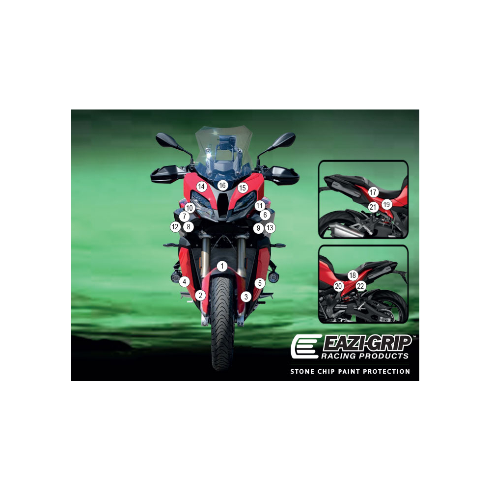 Eazi-Guard Paint Protection Film for BMW S1000XR 2020  gloss
