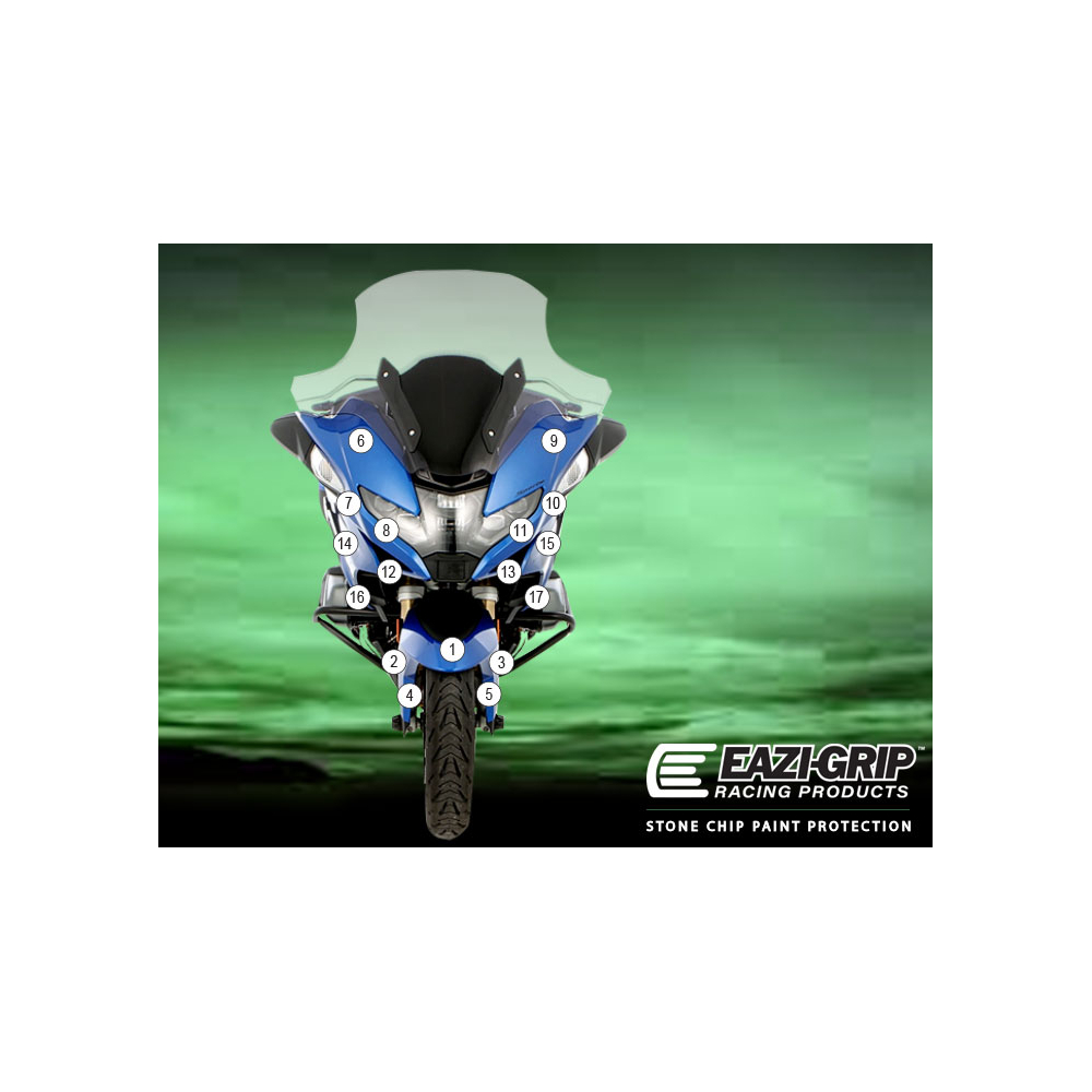 Eazi-Guard Paint Protection Film for BMW R1250RT 2021  gloss