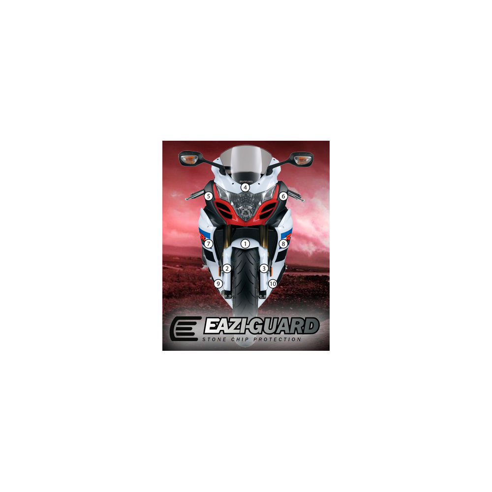 Eazi-Guard Paint Protection Film for Suzuki GSX-R 1000 2009 - 2016  gloss