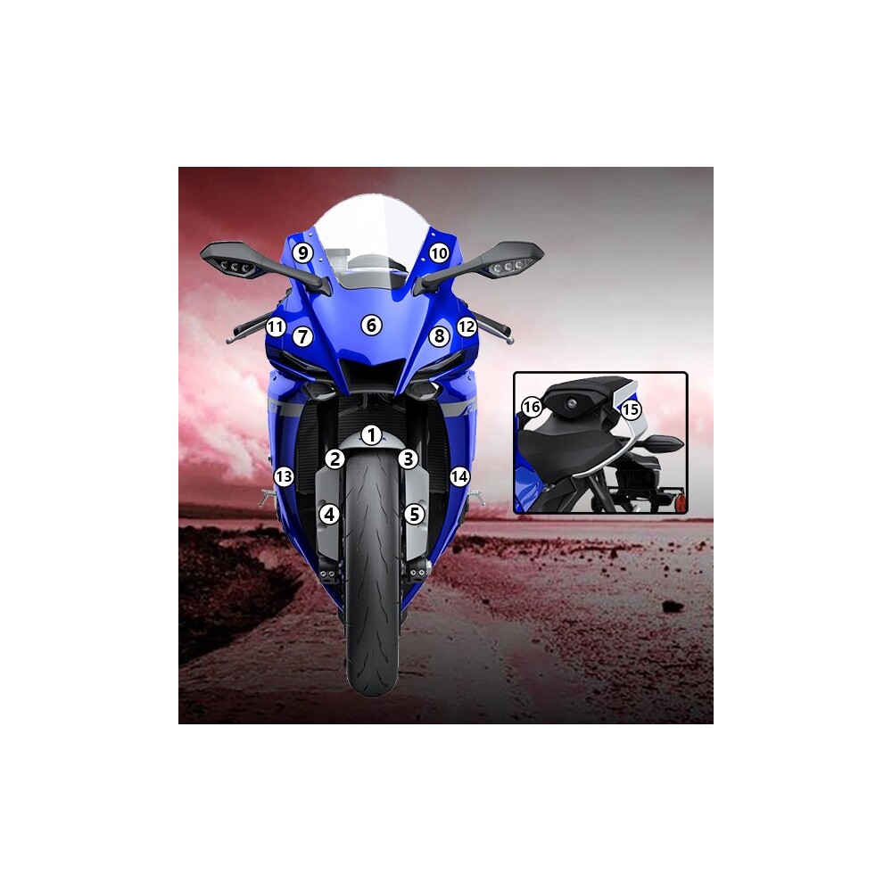 Eazi-Guard Paint Protection Film for Yamaha YZF-R1 2020  gloss