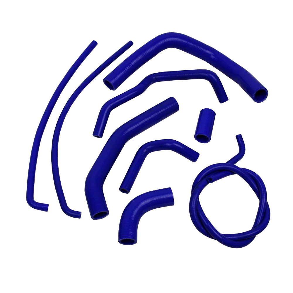Eazi-Grip Silicone Hose Kit for Kawasaki Z1000 2010 - 2014  blue
