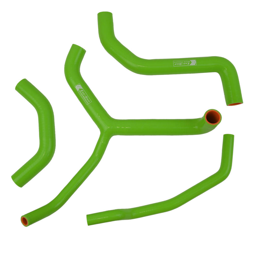 Eazi-Grip Silicone Hose Kit (Race) for Kawasaki ZX-10R 2016 - 2020  green