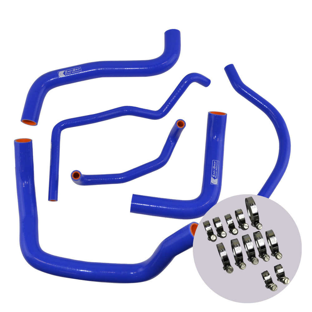 Eazi-Grip Silicone Hose and Clip Kit for Suzuki GSX-R600/750 2011  blue