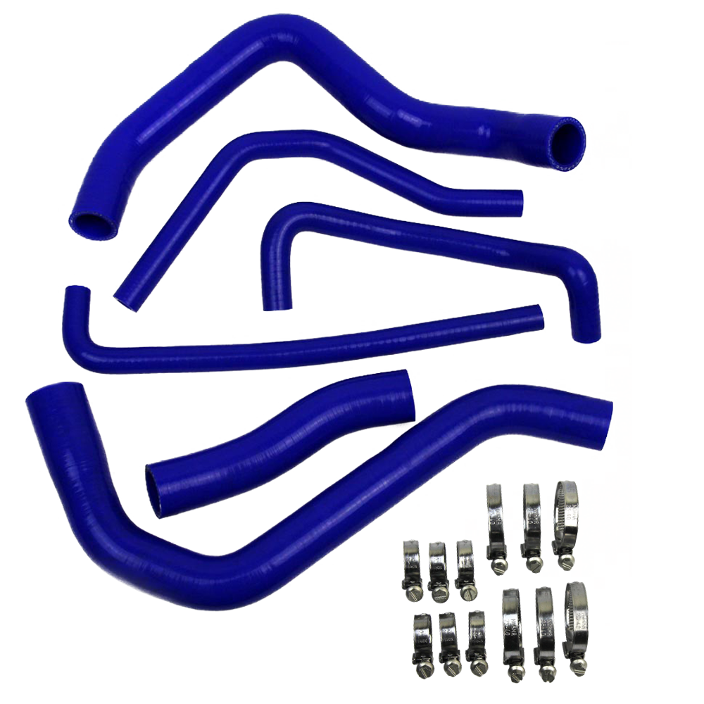 Eazi-Grip Silicone Hose and Clip Kit for Suzuki GSR 600 750  blue
