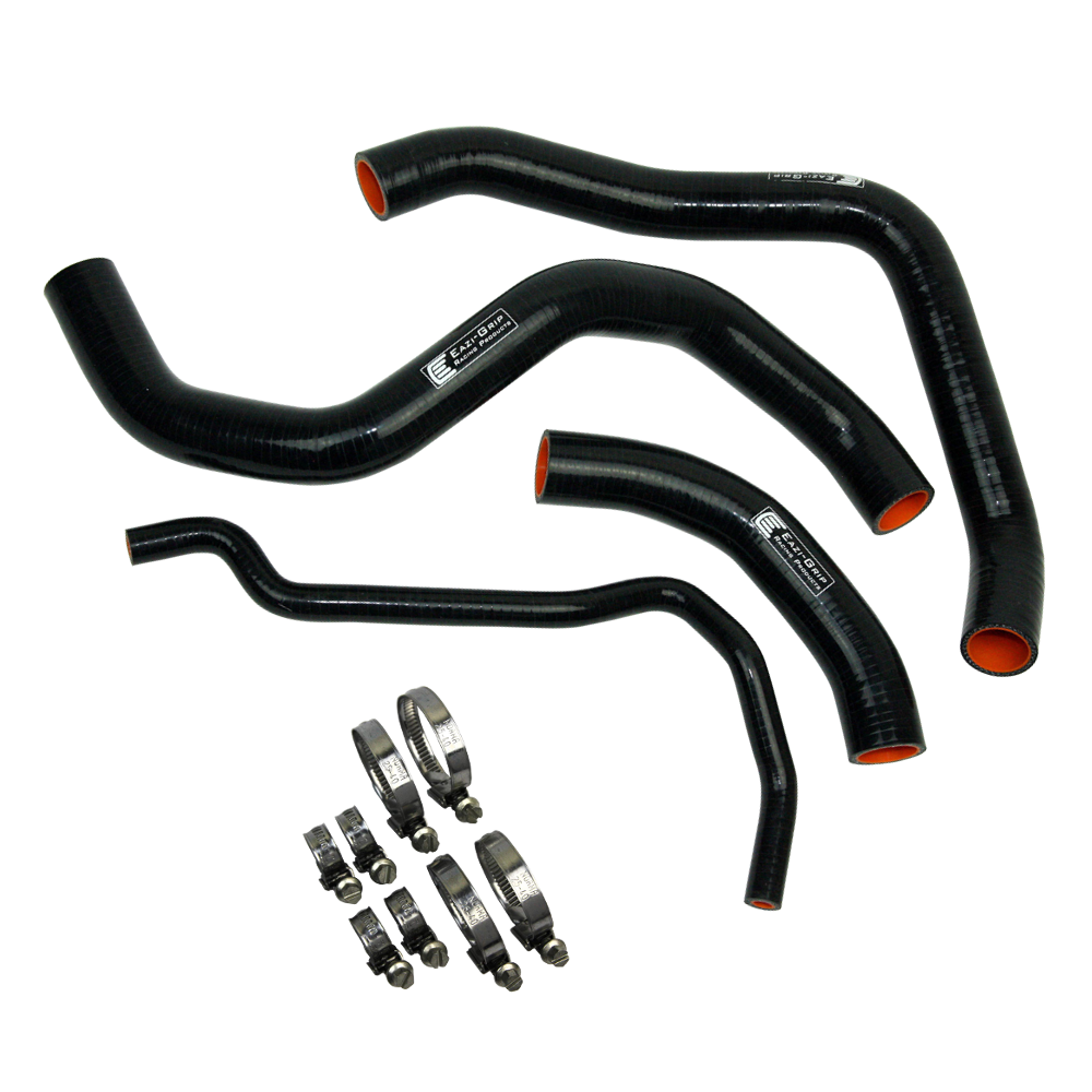 Eazi-Grip Silicone Hose and Clip Kit for Suzuki GSX-R1000 2017  black
